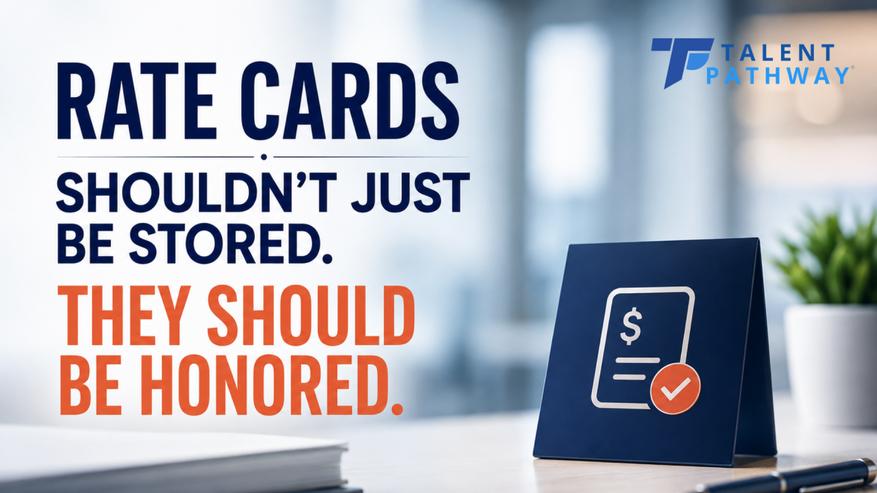 Rate Cards Shouldn’t Just Be Stored. They Should Be Honored.